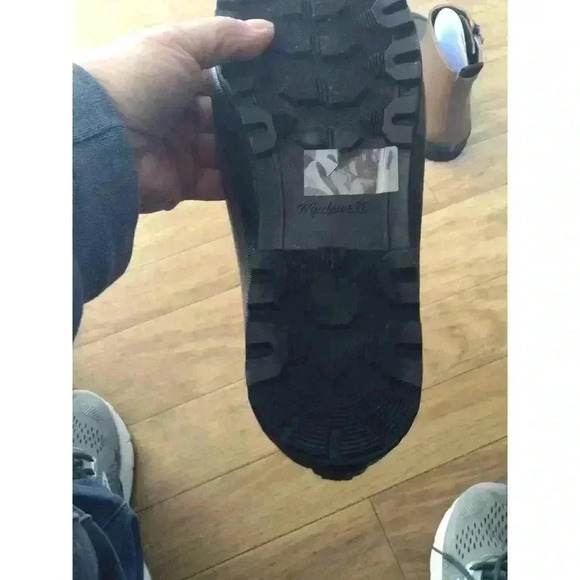 Madewell Women's The Zip-Up Lugsole Cloudlift Rain Boot Stable Size US:8 NIB - Picture 6 of 9